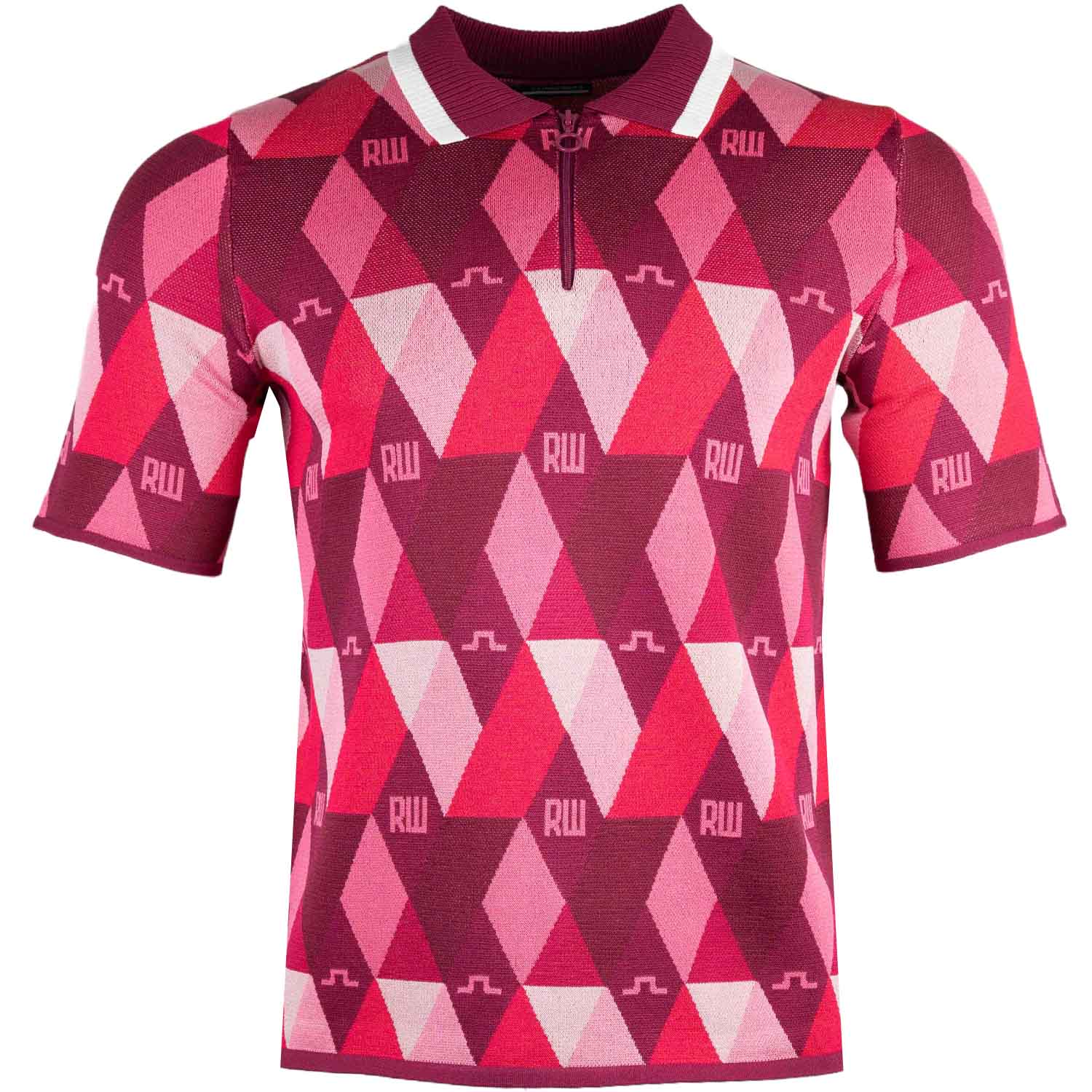 J Lindeberg x Robbie Williams Edith Argyle Knit Polo GBGolf